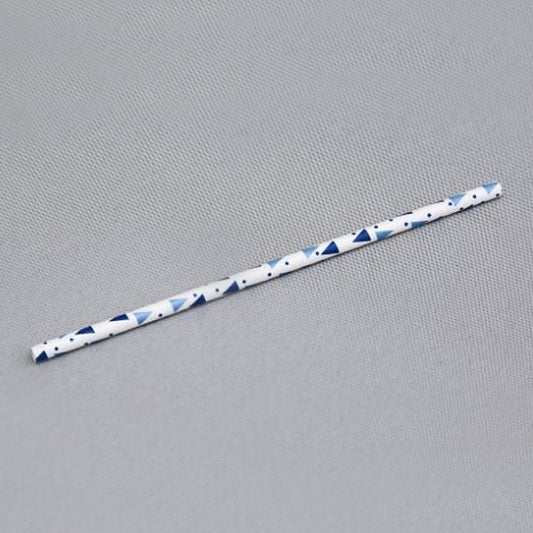 kasuga ペーパーストロー 個包装 250本 (青) - Kasuga online shop