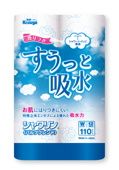 新すうっと吸水シャワリン【12ロール×8パック入】