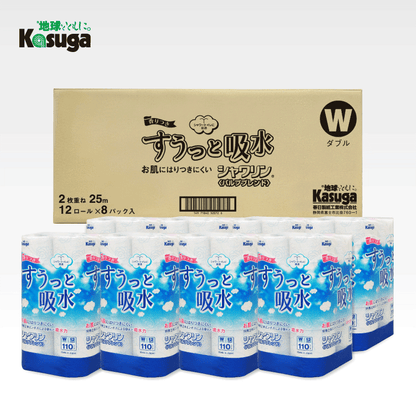 新すうっと吸水シャワリン【12ロール×8パック入】
